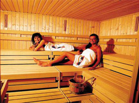Vakantiepark met sauna