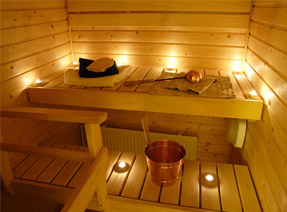 Vakantiepark met sauna